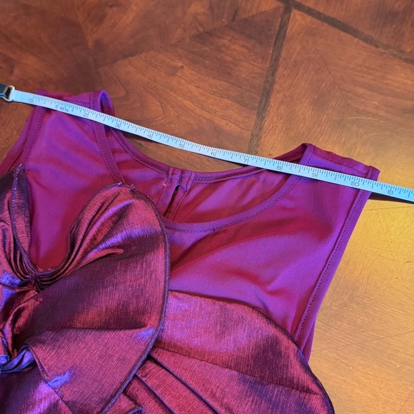 JESSICA McCLINTOCK “Girls Collection” Purple Formal Dress, girls’ size 10 - Picture 6 of 12